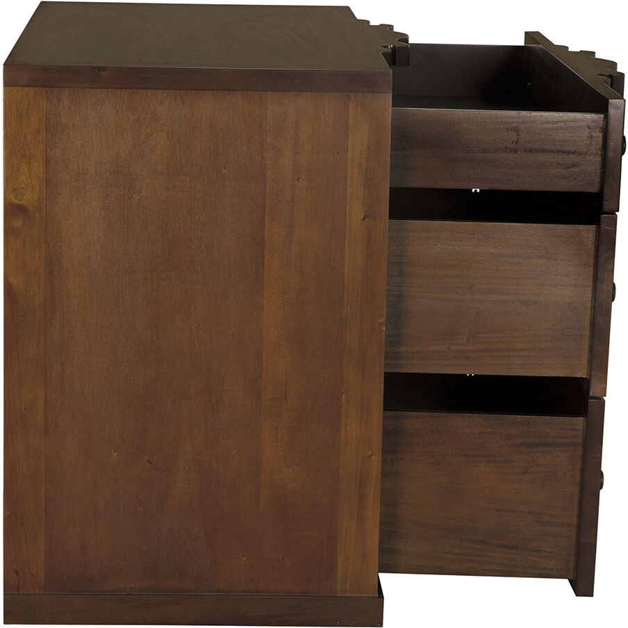 Kiss Hand Rubbed Brown Dresser