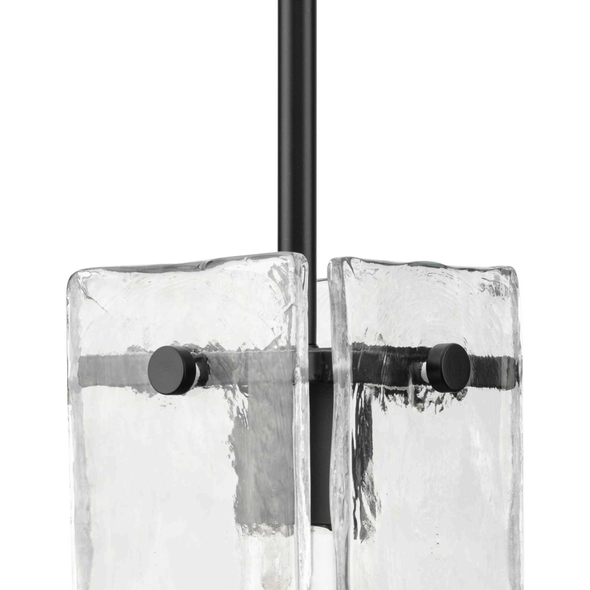 Rivera 1 Light 4.75 inch Matte Black Mini Pendant Ceiling Light, Design Series