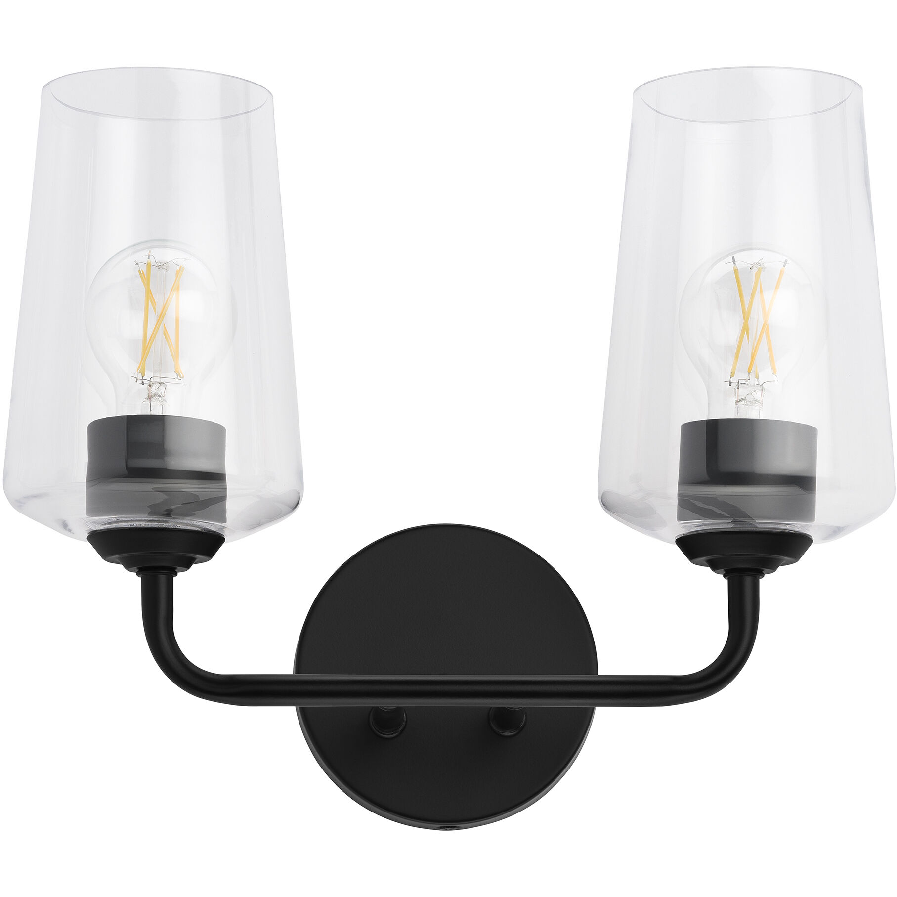 Celino 2 Light 14 inch Black Vanity Light Wall Light