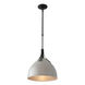 Summit 1 Light 12.8 inch Black Pendant Ceiling Light - Open Box