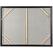 Cameron Blue and Green and Yellow and Multicolor and Gold Frame Wall Art