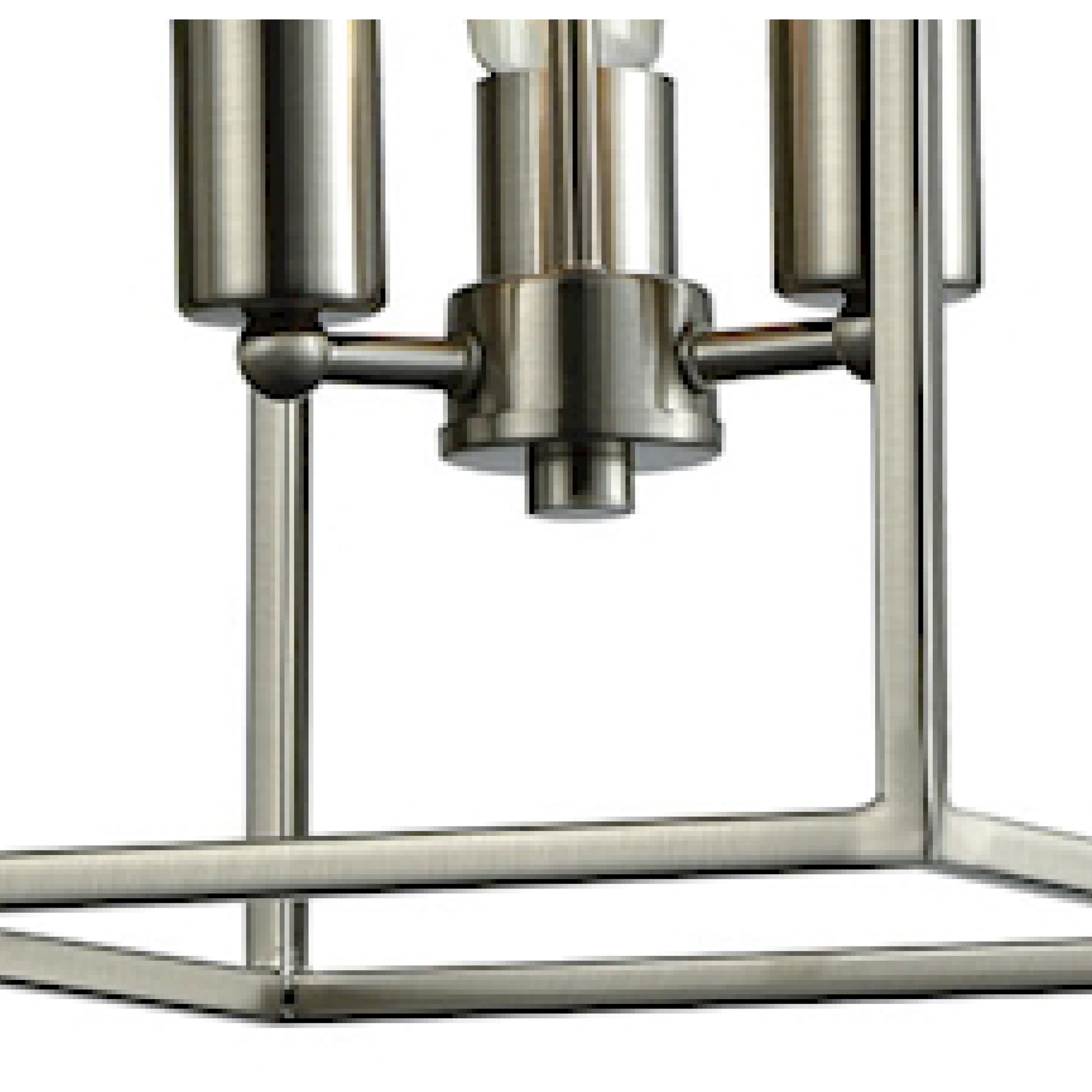 Williamsport 3 Light 10 inch Brushed Nickel Chandelier Ceiling Light