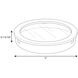 Aluminum Cylinder Black Top Cover Lens, for P5675 series