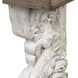 Classic 47.2 inch Natural and White Wall Shelf