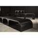Maximus 68 X 34 inch Matte Black Coffee Table
