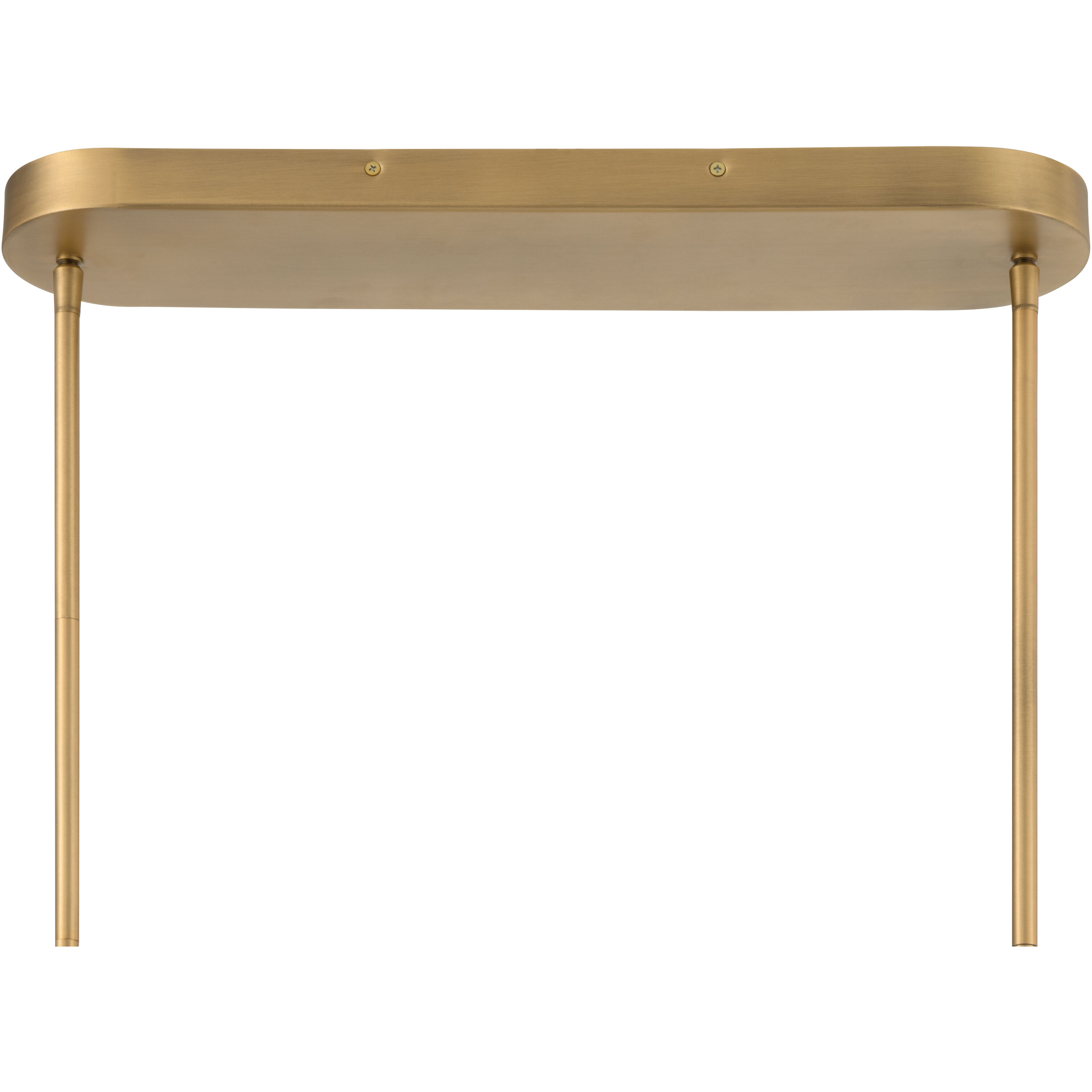 Cordel LED 50.25 inch Legacy Brass Linear Chandelier Ceiling Light