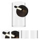 Polo LED 5 inch Black Wall Sconce Wall Light