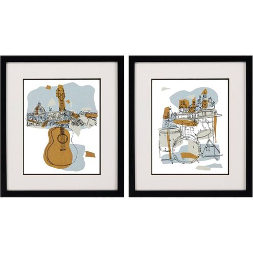 Entertainment Collection Brown Framed Art