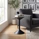 Naomi 25 X 16 inch Matte Black Side Table