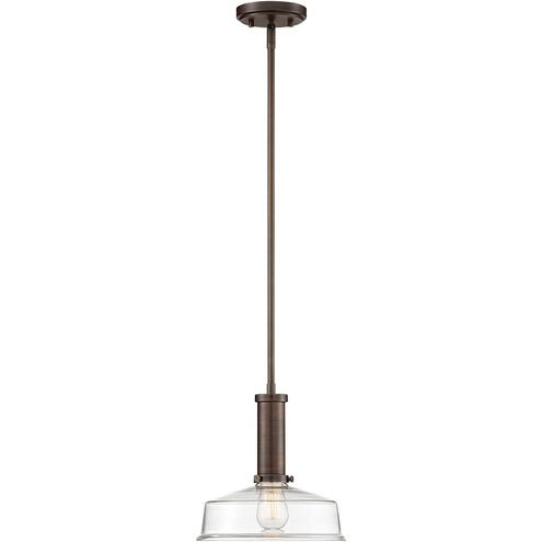 Carson 1 Light 10.75 inch Satin Copper Bronze Pendant Ceiling Light