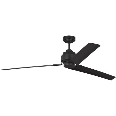 Arcade 68 inch Midnight Black Ceiling Fan