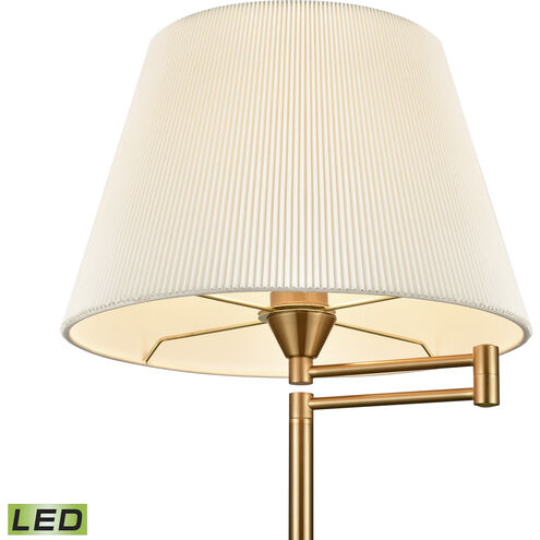 Scope 65 inch 9.00 watt Aged Brass Floor Lamp Portable Light