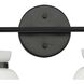 Lexie 2 Light 14 inch Matte Black Bathroom Vanity Light Wall Light