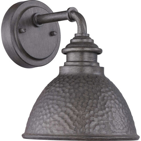Goderich 1 Light 10 inch Antique Pewter Outdoor Wall Lantern, Small