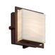 Porcelina 6.5 inch Dark Bronze Outdoor Wall Sconce