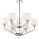 Sutton 9 Light 32 inch Polished Nickel Chandelier Ceiling Light