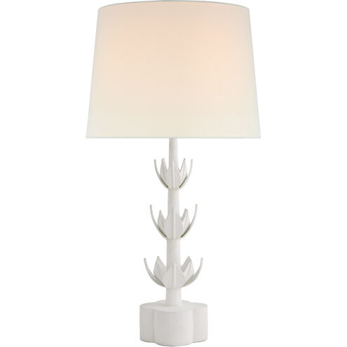 Julie Neill Alberto 32.25 inch 100 watt Plaster White Table Lamp Portable Light, Large