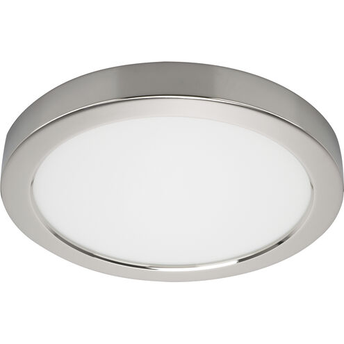 Heartland LED 9 inch Polished Chrome Flush Mount Ceiling Light, BLINK