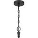 Velena 2 Light 7.5 inch Dark Matte Black Chandelier Ceiling Light