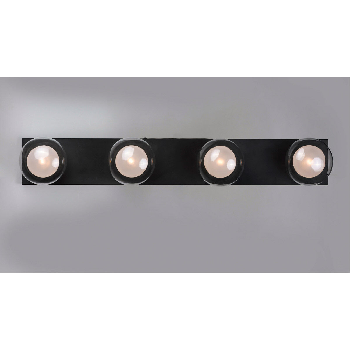 Pod LED 30.75 inch Black Bath Vanity Light Wall Light