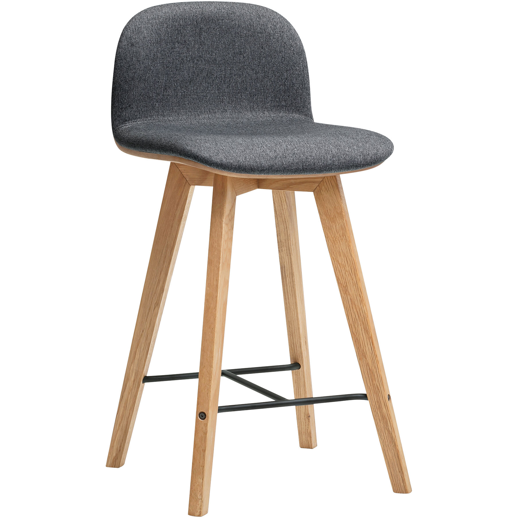 Napoli 34 inch Grey Counter Stool
