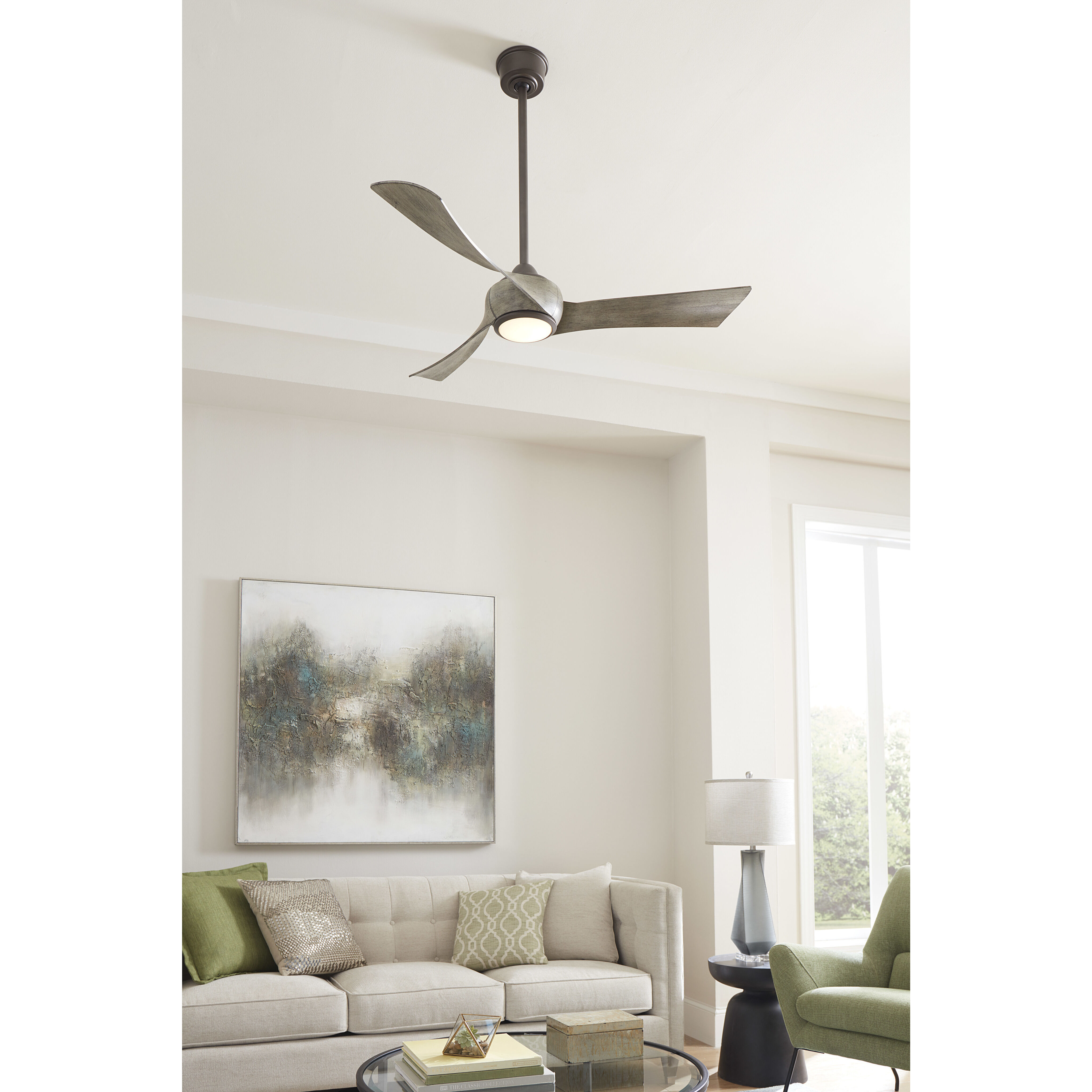 Wrap Custom Matte Greige Fan Motor Only