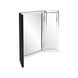 Tripoli 31 X 21 inch Mirrored Trifold Vanity Mirror