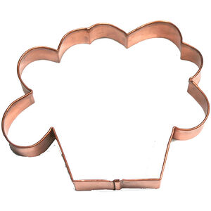 Chef's Hat Copper Cookie Cutters