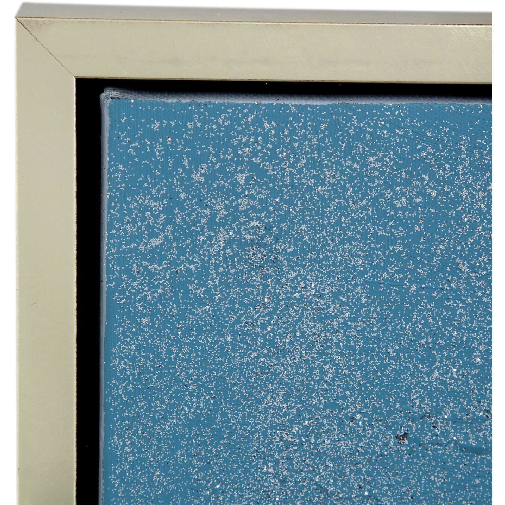 Dhalia Blue/Silver Wall Art