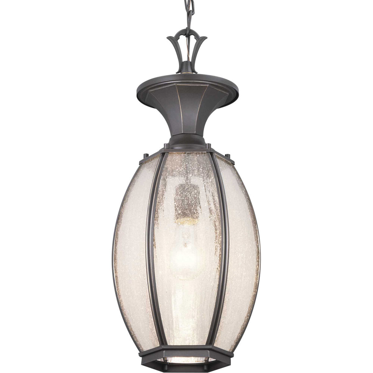 River Place 1 Light 9.25 inch Antique Bronze Outdoor Hanging Lantern