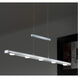 Cavallo 5 Light 40 inch Aluminum Linear Pendant Ceiling Light