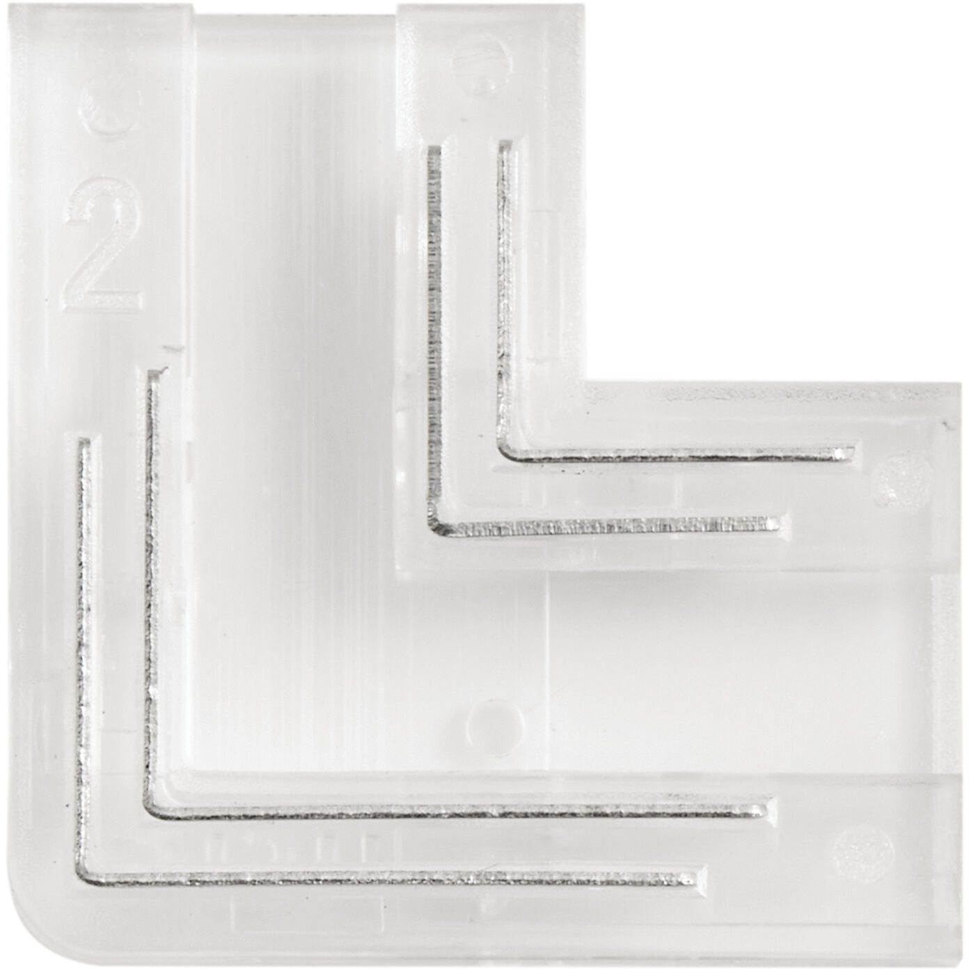 COB Tunable Clear 0.75 inch Tape to Tape Connector, 90 Degree