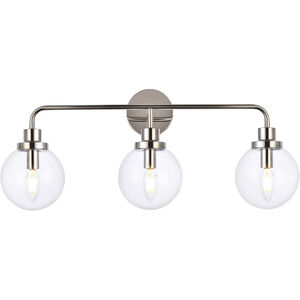 Hanson 3 Light 8.00 inch Bathroom Vanity Light