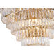 Canada 27 Light 32 inch Gold Chandelier Ceiling Light