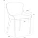 Evora Milliken Cognac Dining Chair