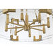 Prima Vista 8 Light 31.38 inch Aged Antique Brass Chandelier Ceiling Light