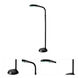 Aptos 52.5 inch 27 watt Black Floor Lamp Portable Light