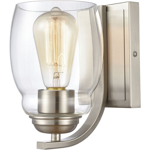 Calistoga 1 Light 5 inch Brushed Nickel Sconce Wall Light