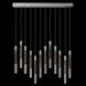 Antonia 17 Light 61 inch Silver Pendant Ceiling Light