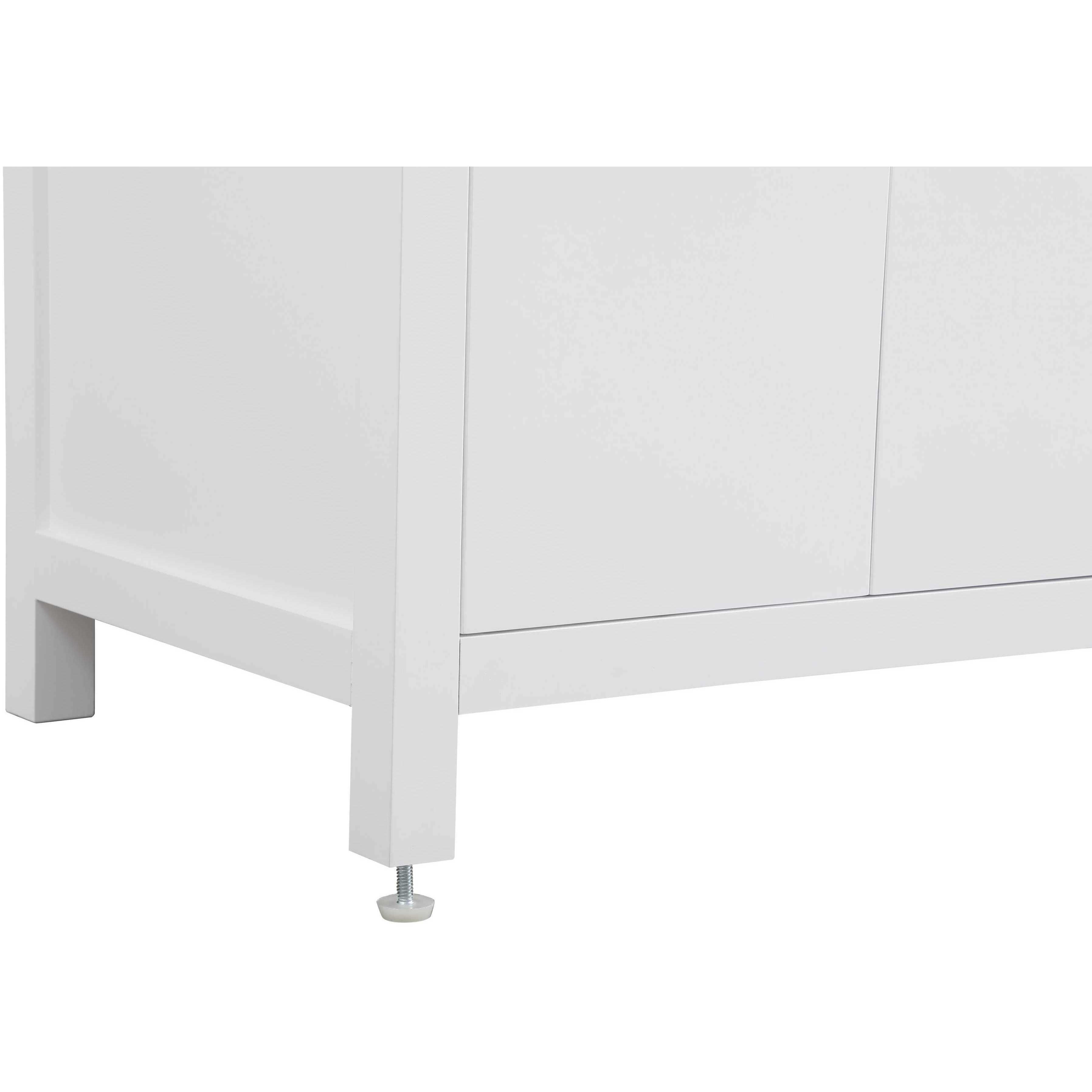 Nathan 72 X 34 inch White Bathroom Vanity Cabinet