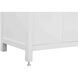 Nathan 72 X 34 inch White Bathroom Vanity Cabinet