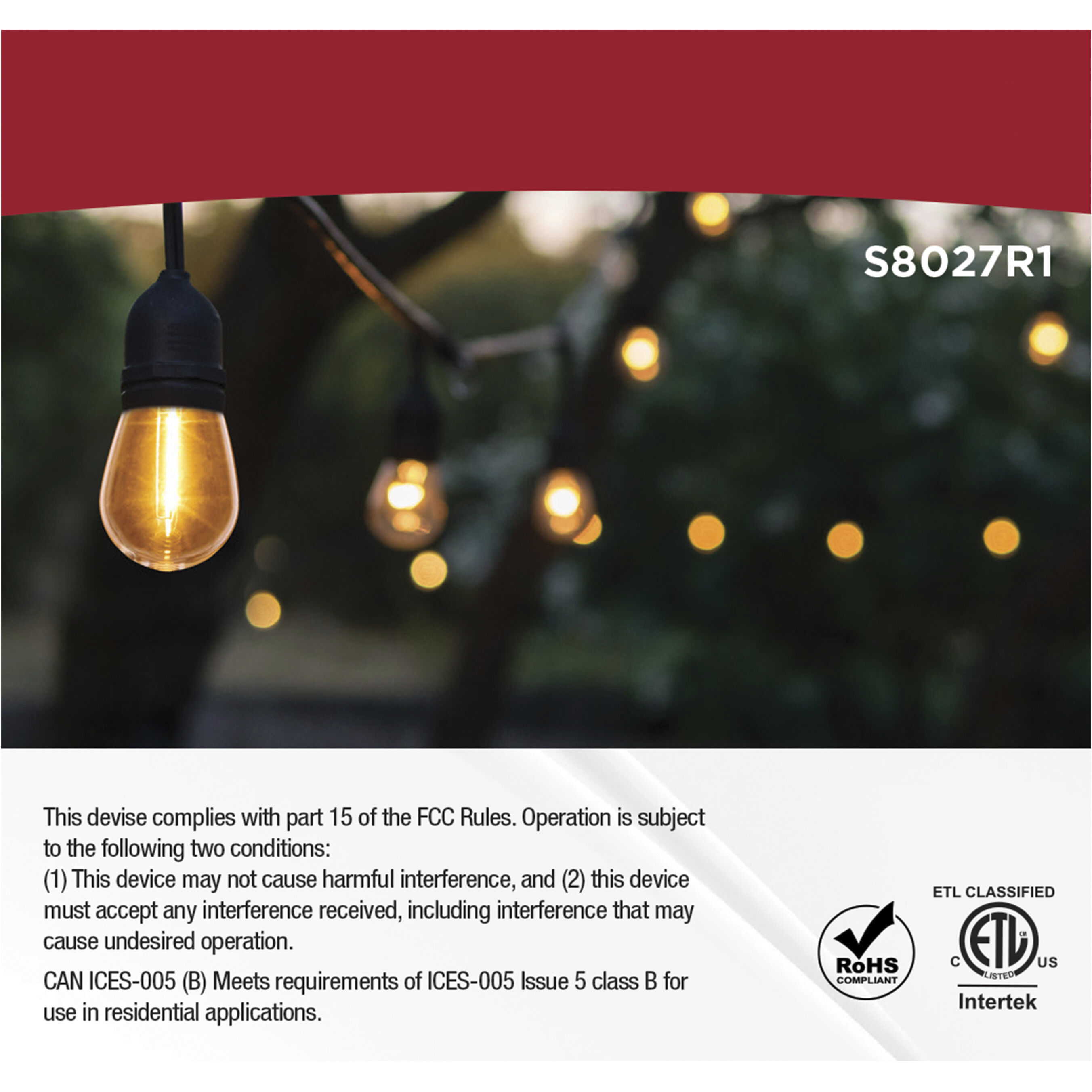 Lumos E26 LED Filament