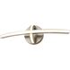 Perigee AC LED LED 18 inch Buffed Nickel Bath Vanity Wall Light