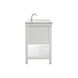 Clement 60 X 22 X 34 inch White Bathroom Vanity Cabinet