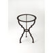 Yvonne Metal 24 X 17 inch Metalworks Accent Table