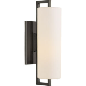 Visual Comfort Signature Collection Ian K. Fowler Bowen LED 4.5 inch Bronze Sconce Wall Light, Medium S2520BZ-L - Open Box