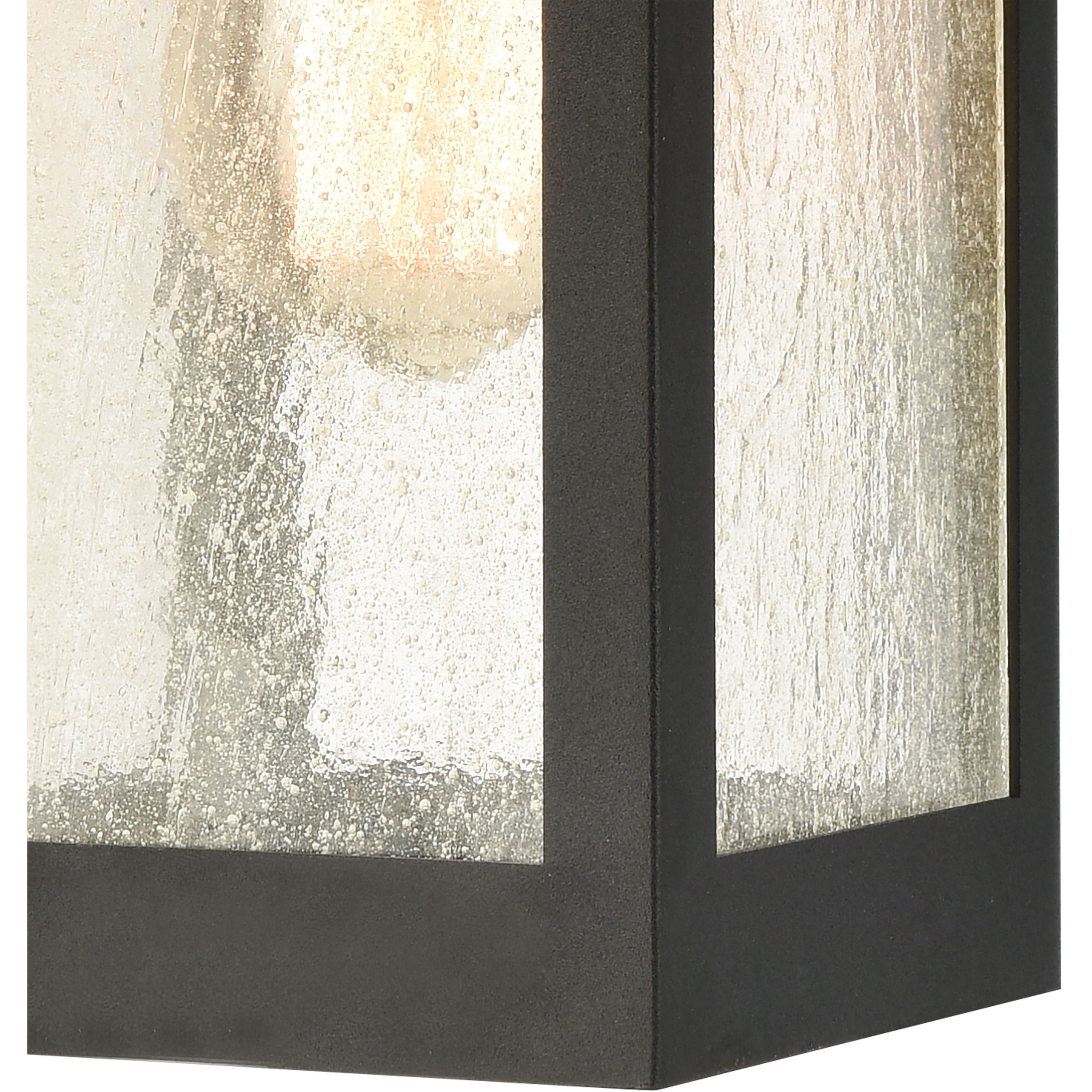 Angus 1 Light 13 inch Charcoal Outdoor Sconce