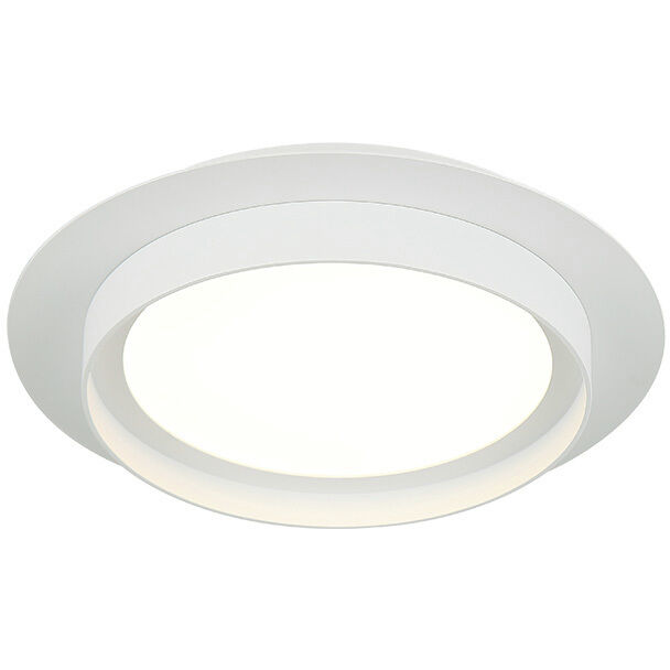 Iris LED 12 inch Matte White Ceiling Mount Ceiling Light