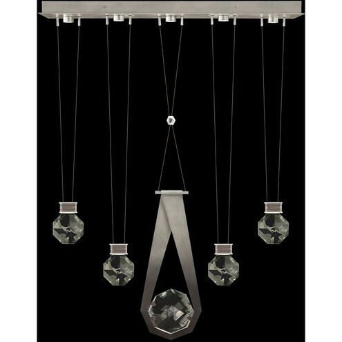 Aria 10 Light 43 inch Silver Pendant Ceiling Light