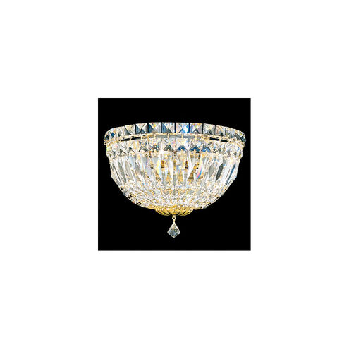 Petit Crystal Deluxe 3 Light 5 inch Aurelia Wall Sconce Wall Light in Optic